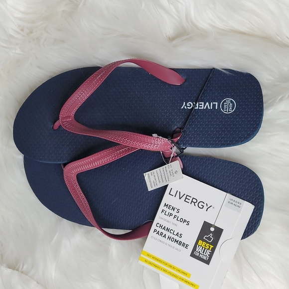 Livergy Shoes | Nwt Livergy Flip-Flops | Color: Purple | Size: 8.59.5 | 1savedmomma2's Closet